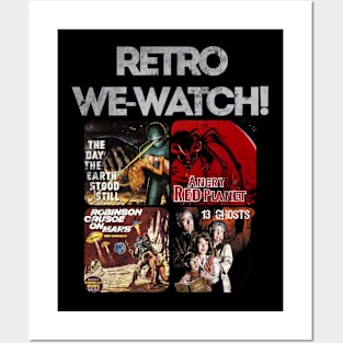 The Retro We-Watch Posters and Art